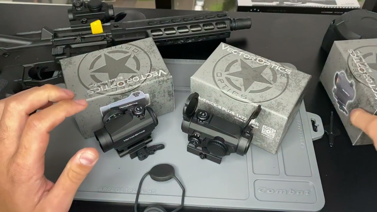 Novo Maverick 2024 Vector Optics com troca de retículo *exclusividade da Base*