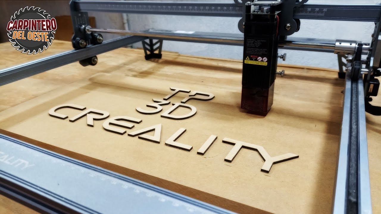Creality CR-LASER Falcon 10W TE PERMITIRA REALIZAR INCREIBLES TRABAJOS PERSONALIZADOS