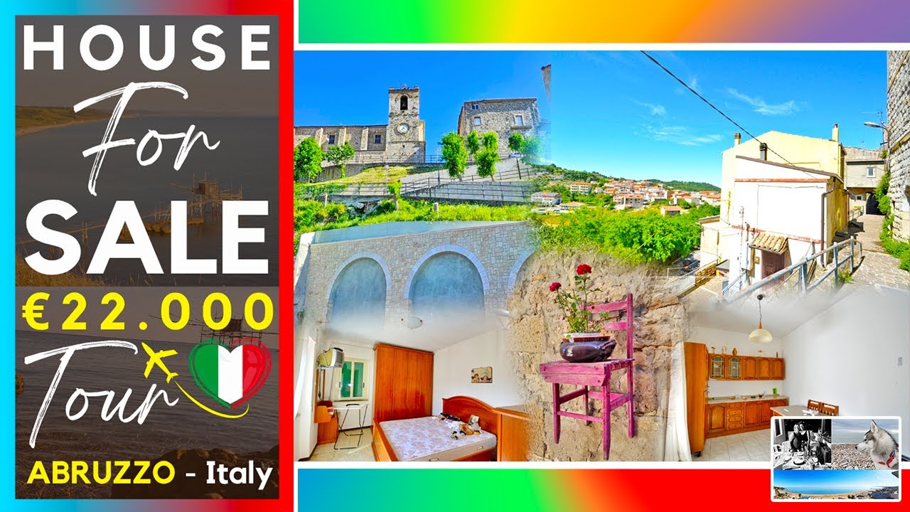 Live the Italian Dream | Budget-Friendly House in Abruzzo | Scenic Views, Garden & Near Adriatic Sea