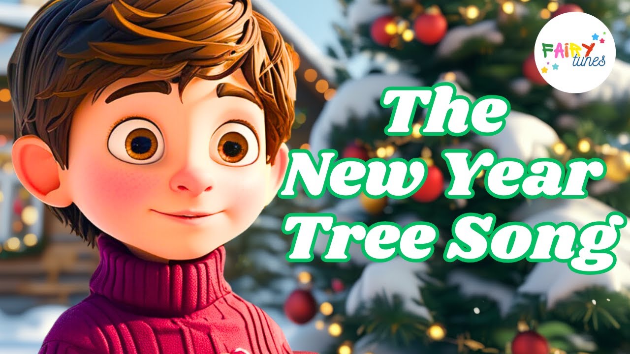 The New Year Tree Song | Kids New Year Songs 2025 🎶💕