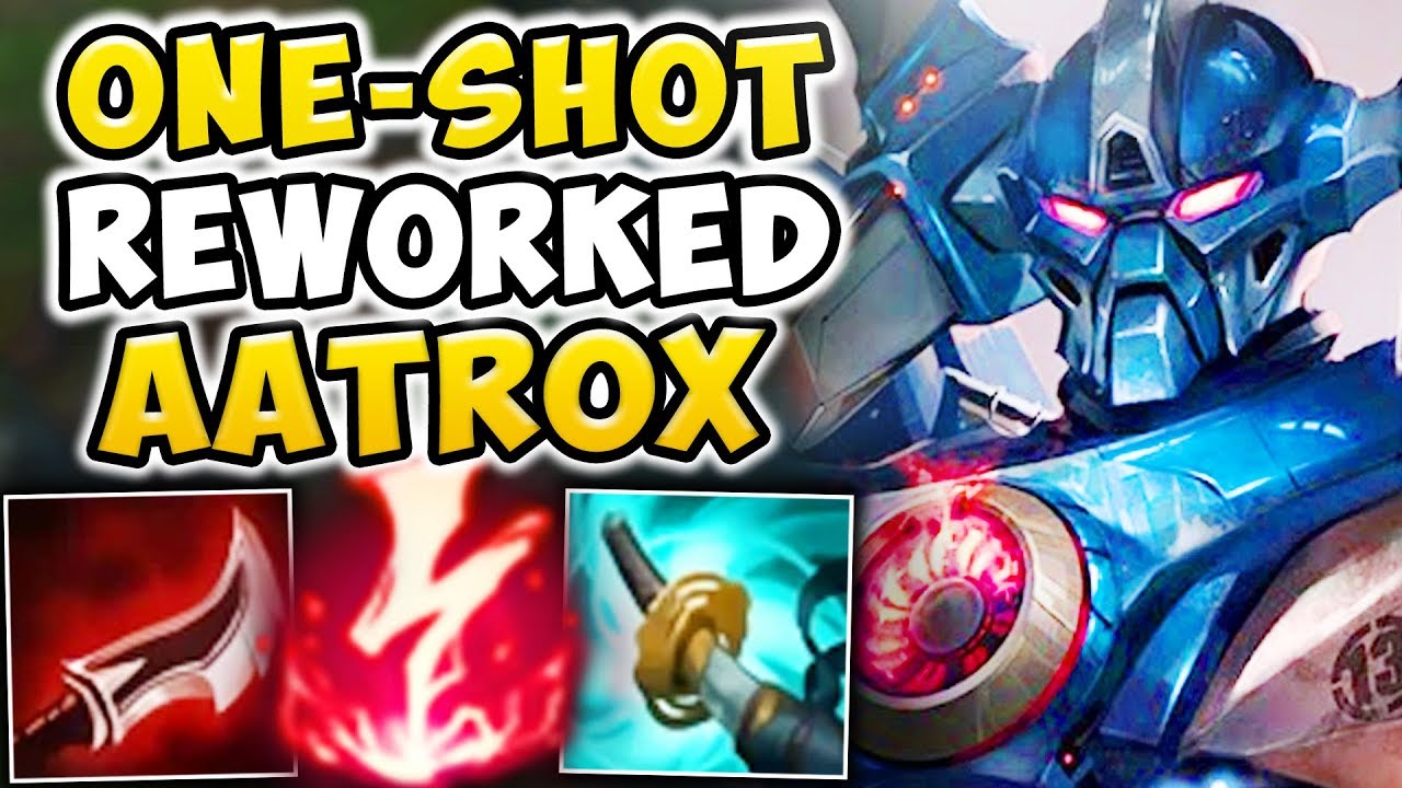 THIS REWORKED AATROX ONE-SHOT BUILD IS ABSOLUTELY INSANE! THEY JUST DROP DEAD!! - League of Legends