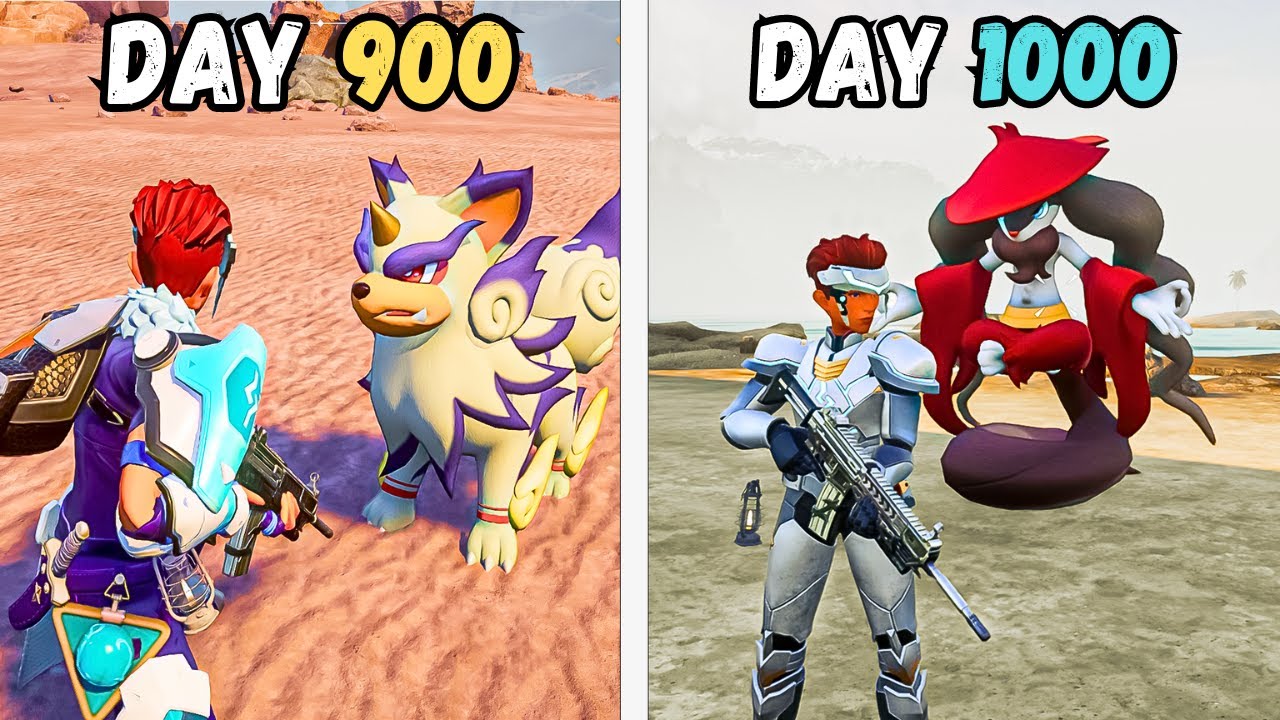I Survived 1000 DAYS In PALWORLD In HINDI Part-11