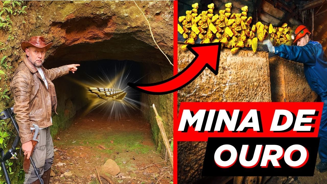 Veja o TESOURO que ENCOTRAMOS nessa MINA de OURO