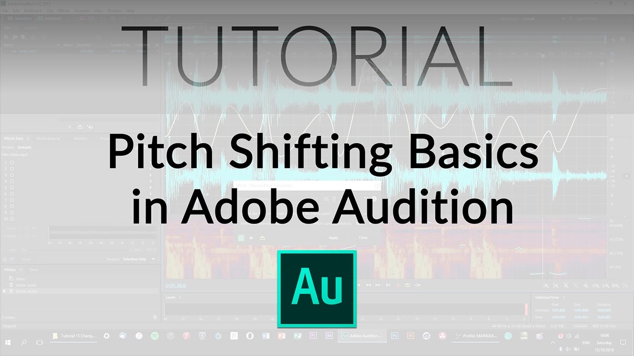 Pitch Shifting Basics in Adobe Audition