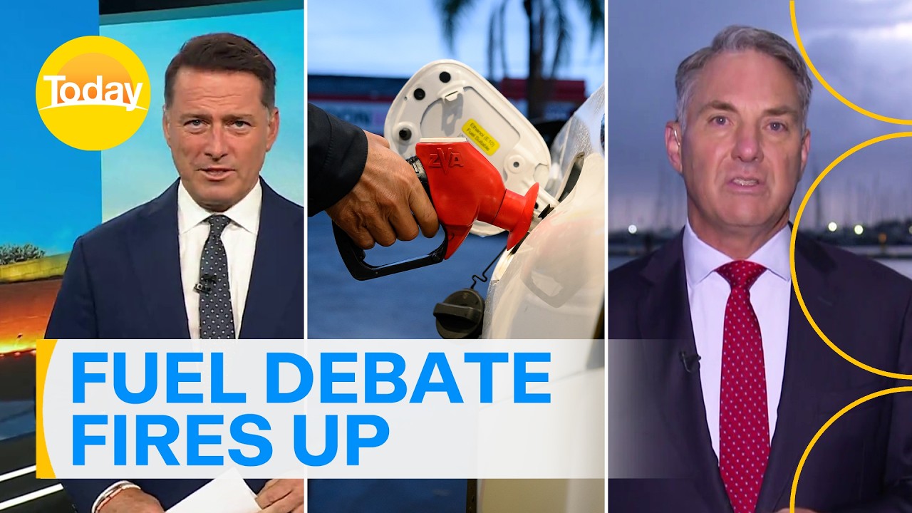 Karl clashes with Deputy Prime Minister over fuel crisis | Today Show Australia