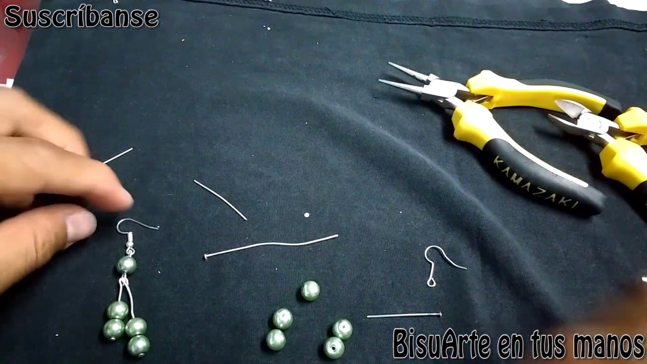 BisuArte en tus manos Aretes de Perla