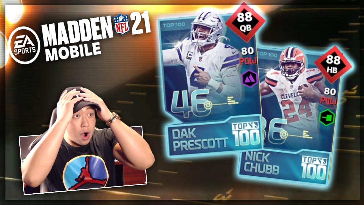 Madden Mobile 21 Top 100 26 50 Players!! 88 OVR Masters!!