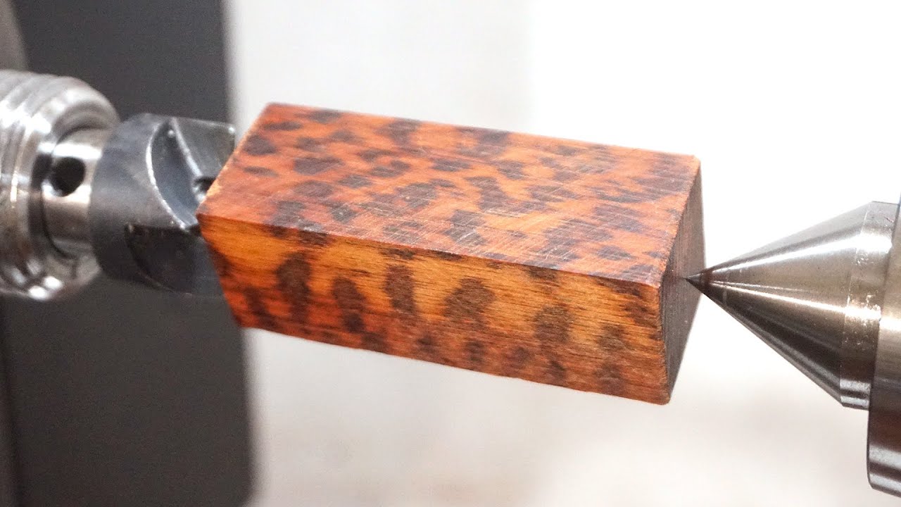 Woodturning - The world's densest wood