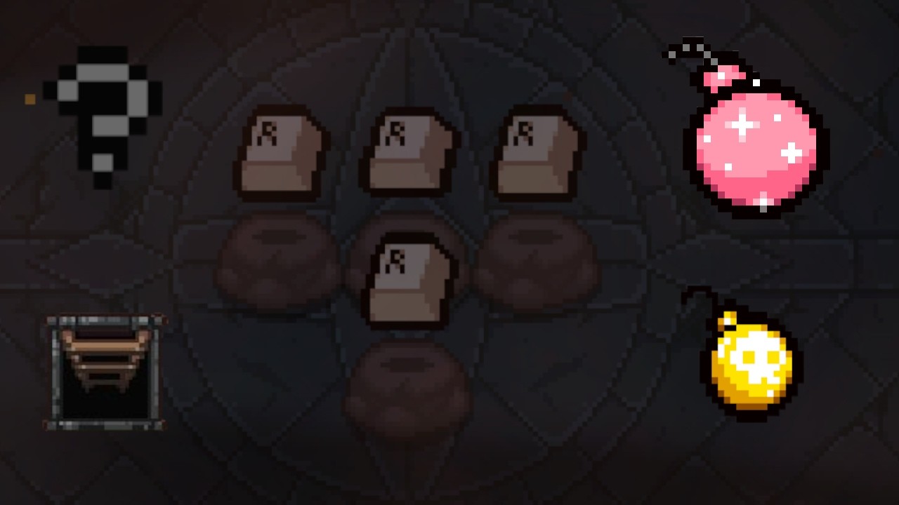 4 Items Super Secret room Floor 1