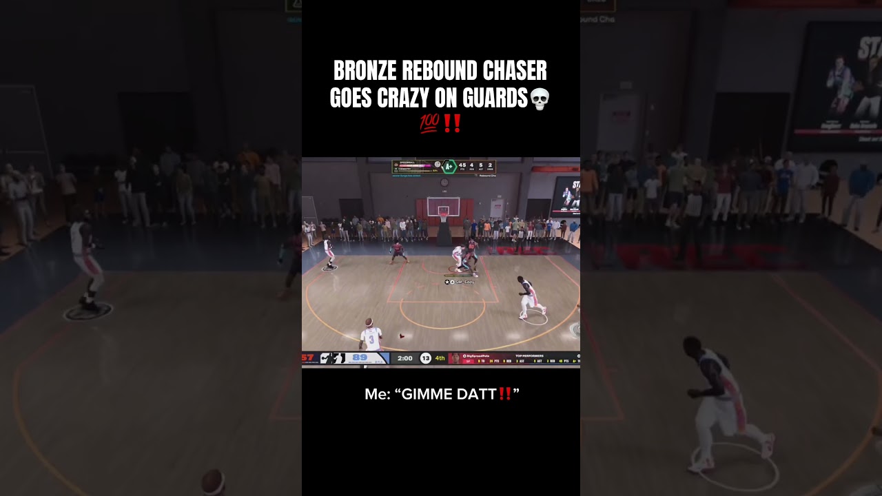 Бронзовый охотник за отскоками — ЭЛИТА в 