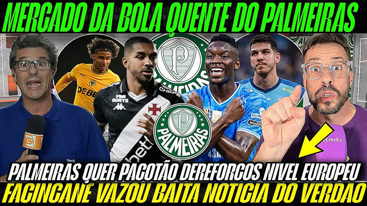 💥FACINCANE NÃO SEGUROU VAZOU BAITA NOTICIA INESPERADA DE DENTRO DO PALMEIRAS! NOTÍCIAS DO PALMEIRAS