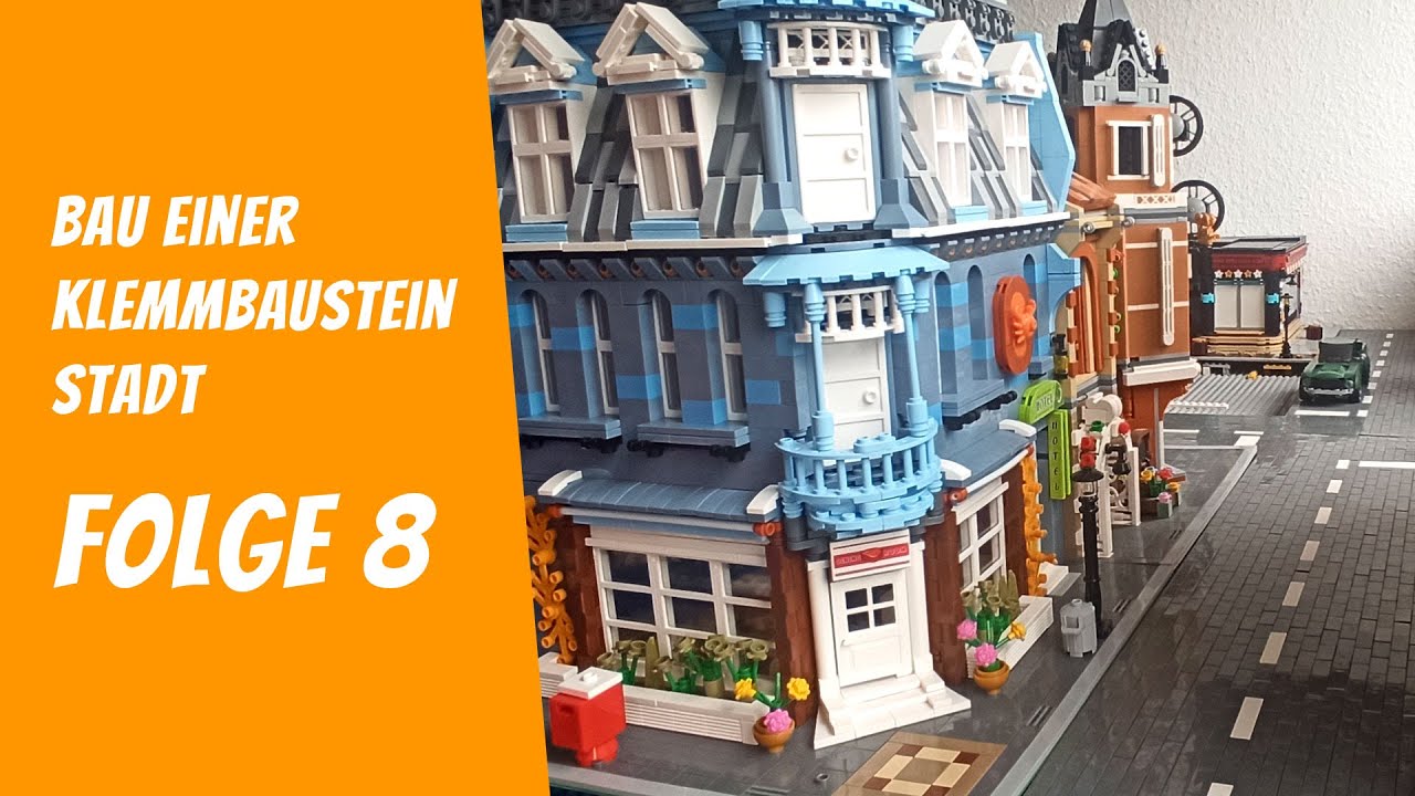 Bau einer Klemmbaustein Stadt - Folge 8: Kleine Fortschritte und neue Steine