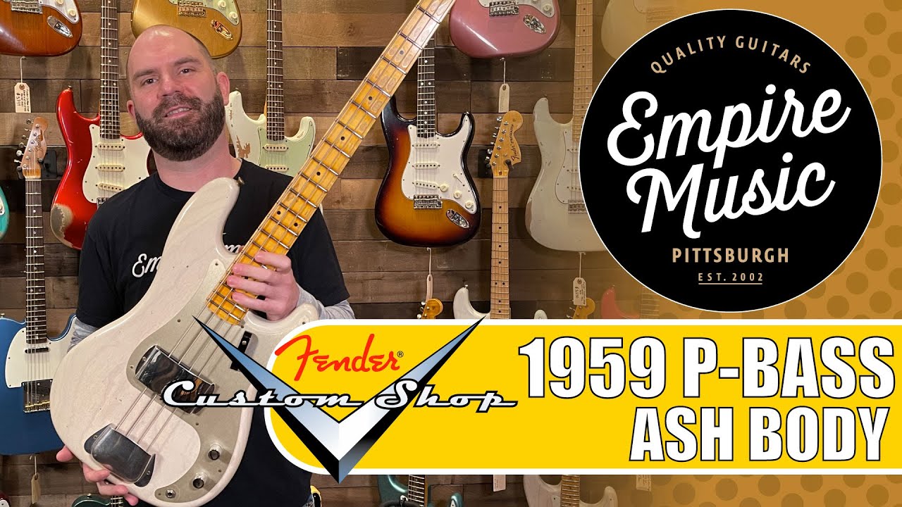 Fender Custom Shop 1959 Precision Bass (Ash Body) - EMPIRE MUSIC