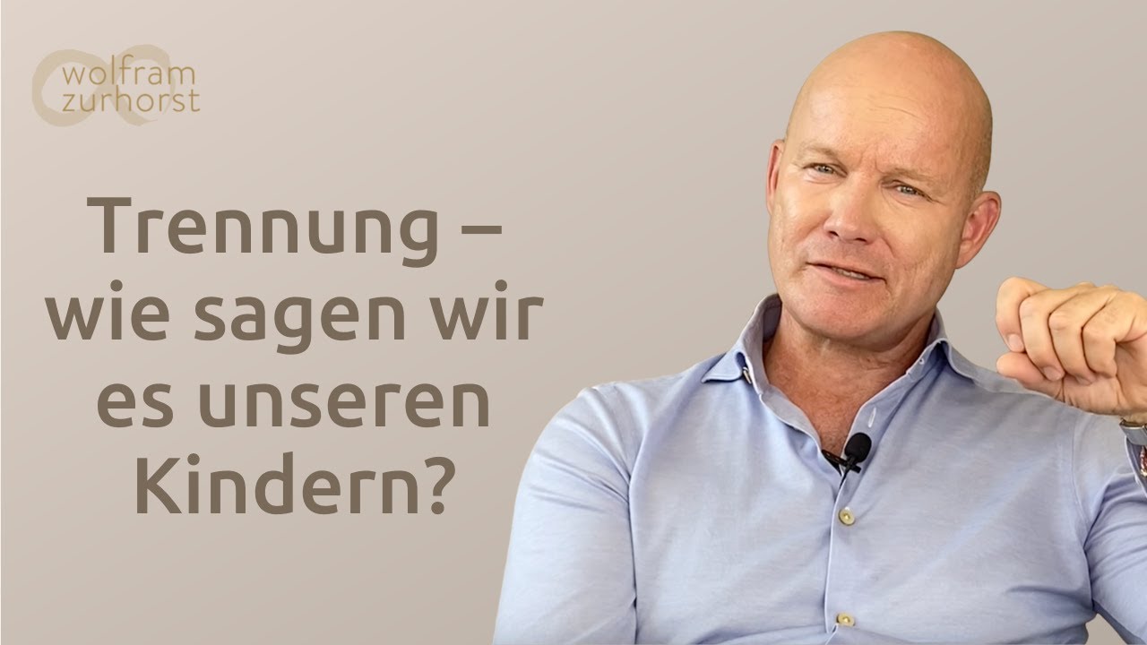 Trennung &ndash; wie sagen wir es unseren Kindern?