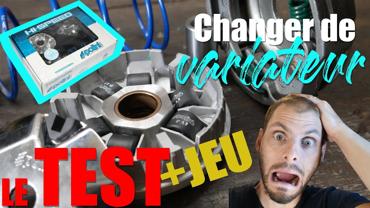 On TESTE un VARIATEUR POLINI : ce que ça CHANGE ! ⚙   + code PROMO SCOOTFAST