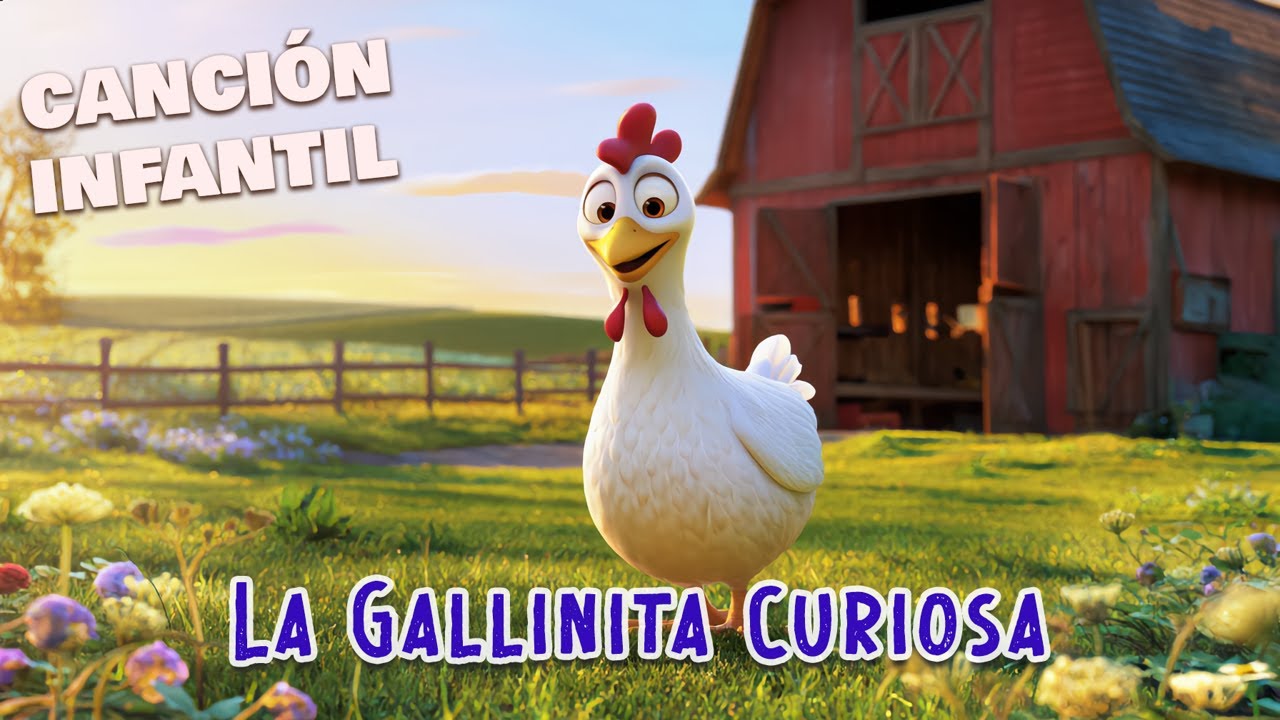 La Gallinita Curiosa 🌷 | ¡La Gallinita toca tambores suaves con sus alas! 🥁🐔