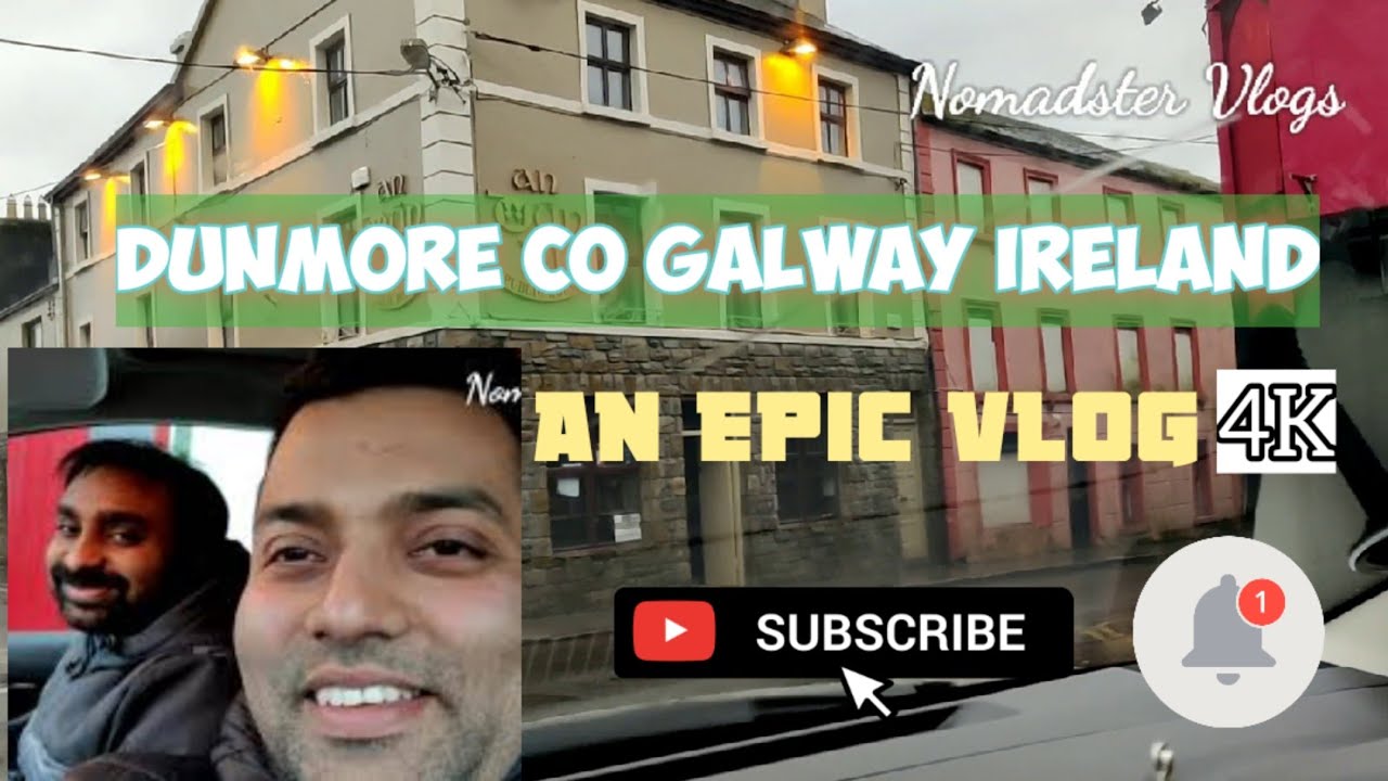 | Dunmore, Co Galway, Ireland | Epic Vlog on a Rainy day | 4K |