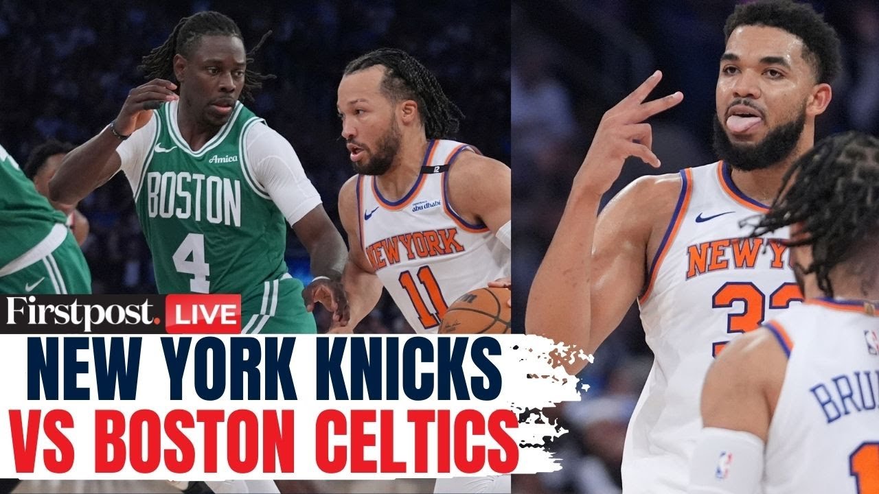 Boston Celtics vs New York Knicks LIVE: Score, Highlights, Fans Attend Watch Party |NBA Playoffs