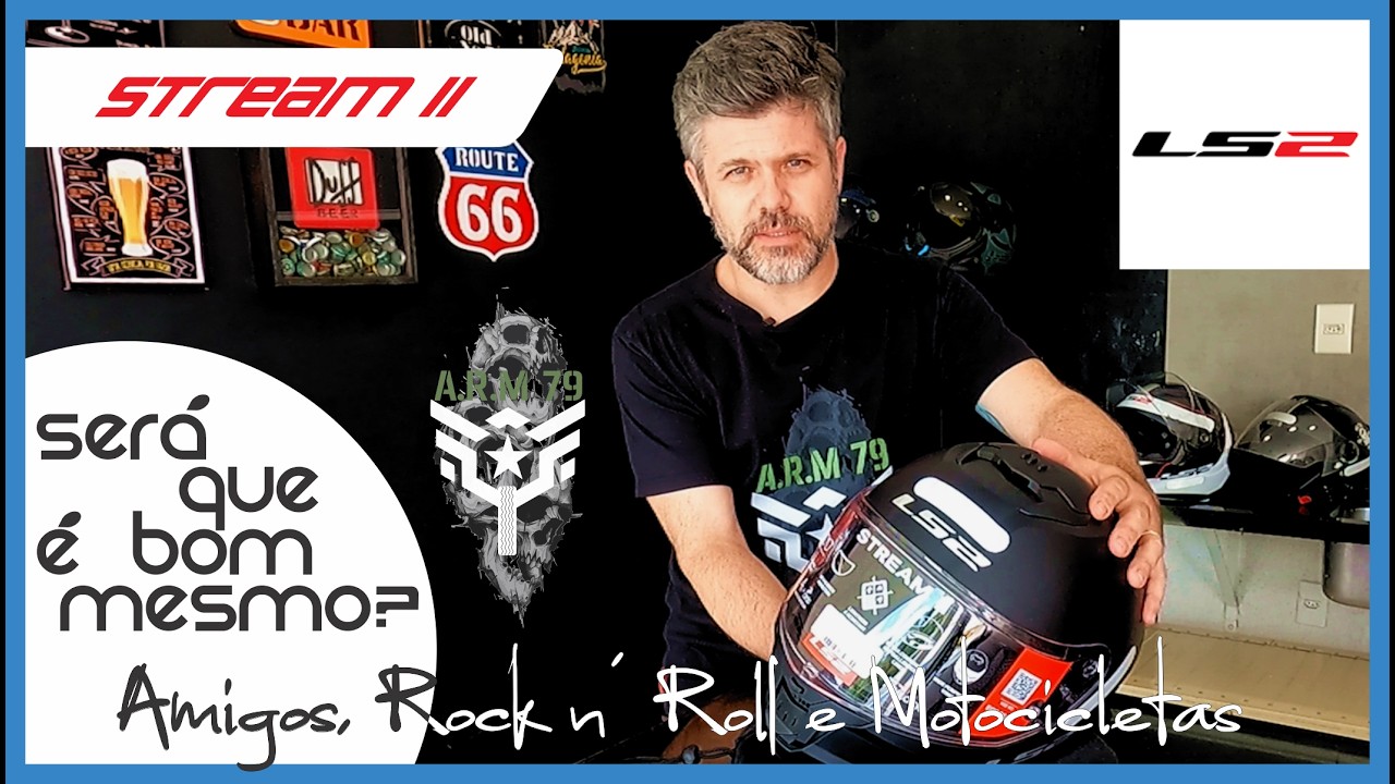 O CAPACETE LS2 STREAM 2 FF808 É BOM MESMO? DESCUBRA AGORA!