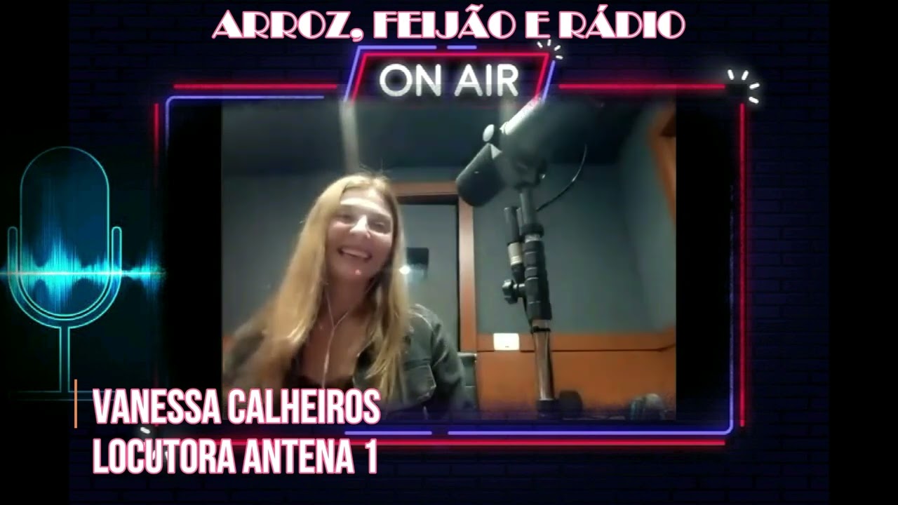 VANESSA CALHEIROS LOCUTORA RÁDIO ANTENA 1