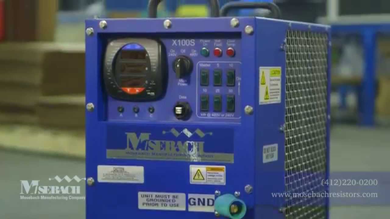 100 kW Load bank by Mosebach Manufacturing