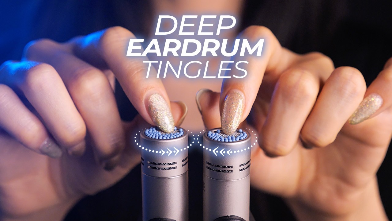 ASMR Deep Eardrum Triggers for People Who Can’t Tingle (No Talking)