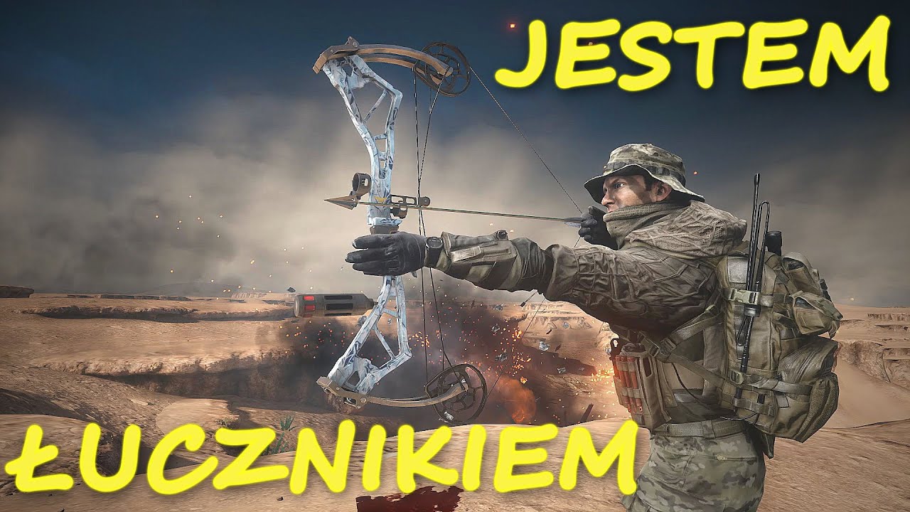 JESTEM ŁUCZNIKIEM - Łuk Widmo w Battlefield 4! | Mervo