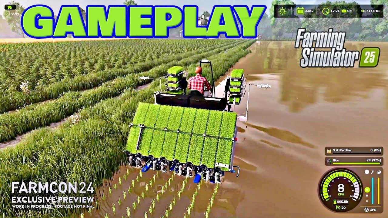 🔥 PIERWSZY GAMEPLAY FARMING SIMULATOR 25 - PreShow