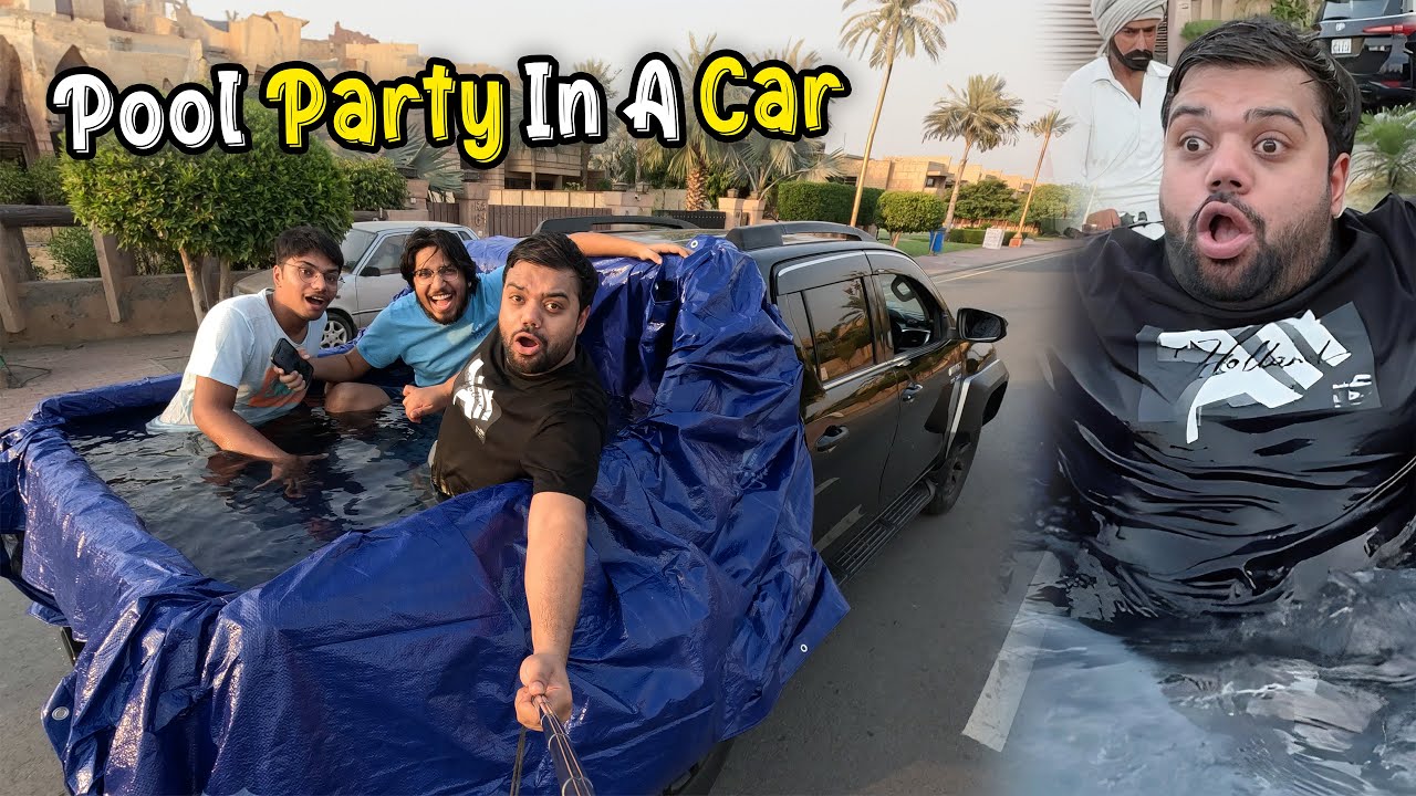 Pool Party In A Car 🥳 | Revo Dalay Ke Andar Swimming Pool Bana Diya 😍