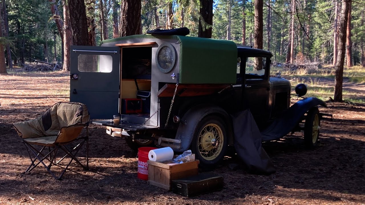 Camping in a Model A Ford / Car Upgrades and Camping Recap