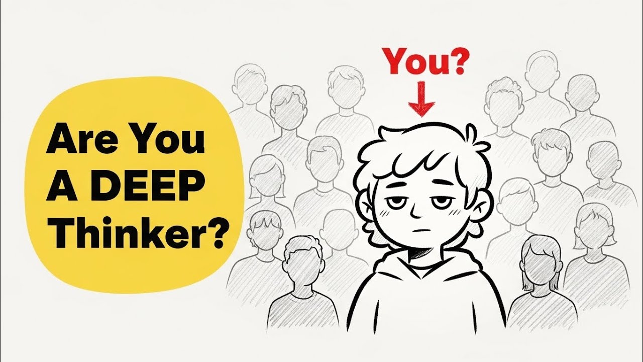 Are You A Deep Thinker? (Psychology Explains) 