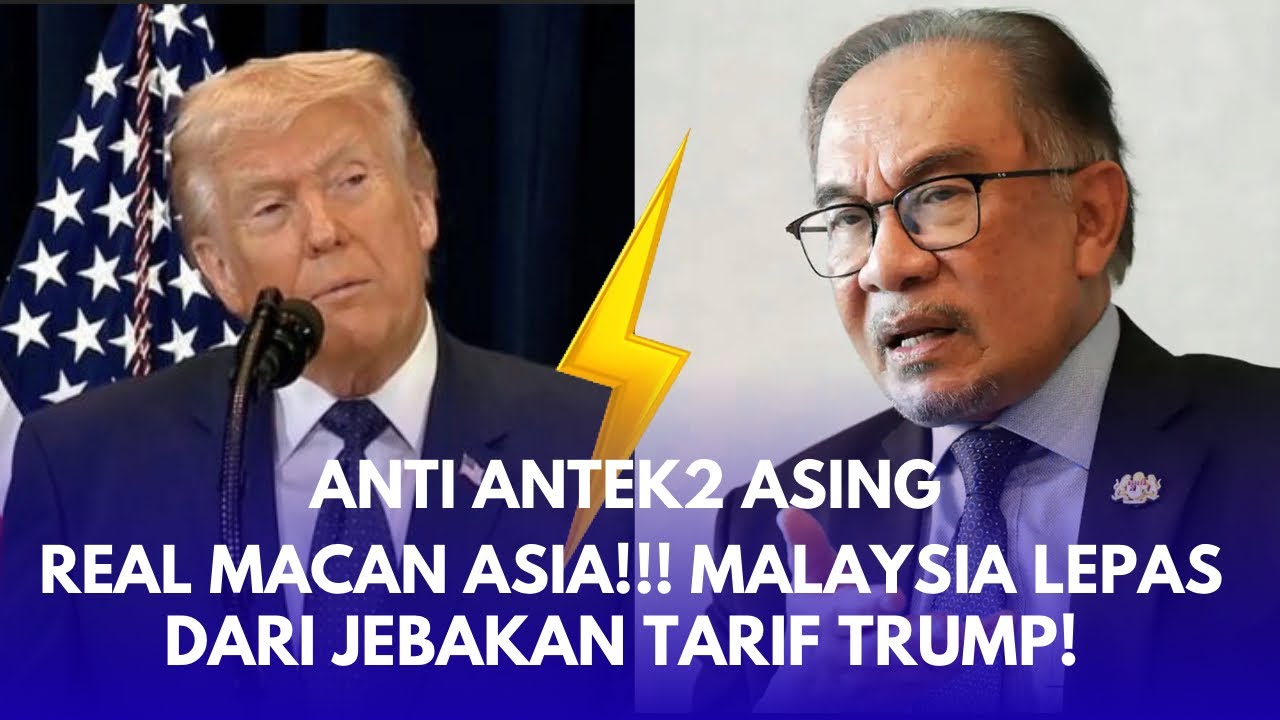MALAYSIA JADI NEGARA PERTAMA❗️yang BERANI PUTUS PERJANJIAN DAGANG DENGAN TRUMP