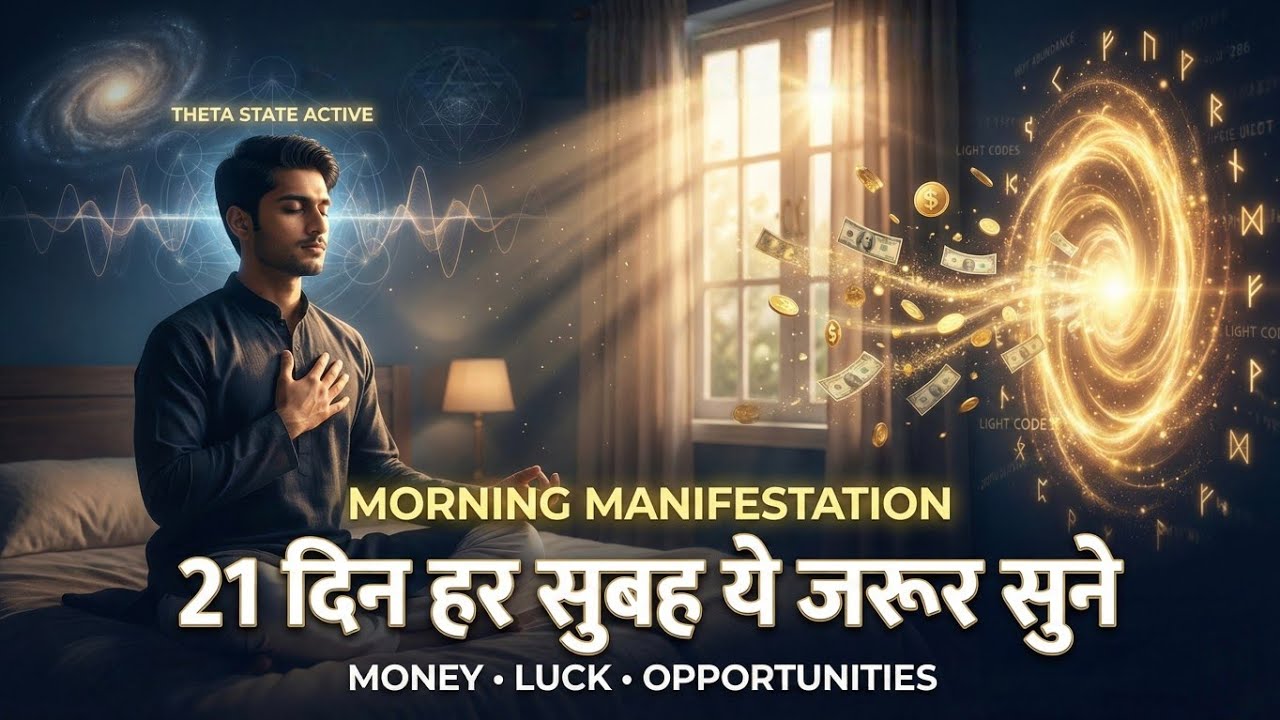 Morning Affirmation Attracts Money, Luck & Opportunities | 21 Day Challenge | Reprogram Your Mind