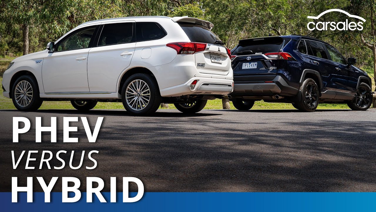 Сравнительный тест гибридного гибрида Mitsubishi Outlander PHEV и Toyota RAV4 2020 года @carsales
