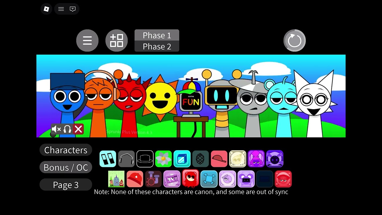 Trying out a sprunky game in Roblox (sorry for not uploading for a long time)