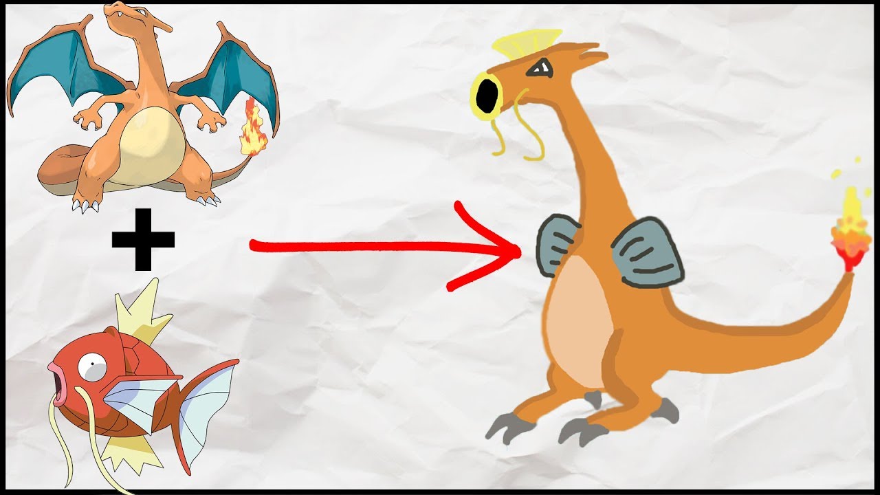 Drawing Pokemon Fusions... Badly