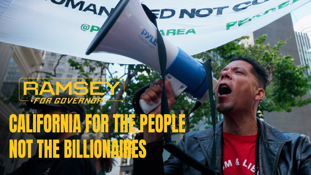 Ramsey Robinson for California Governor – Vote Socialist 2026!