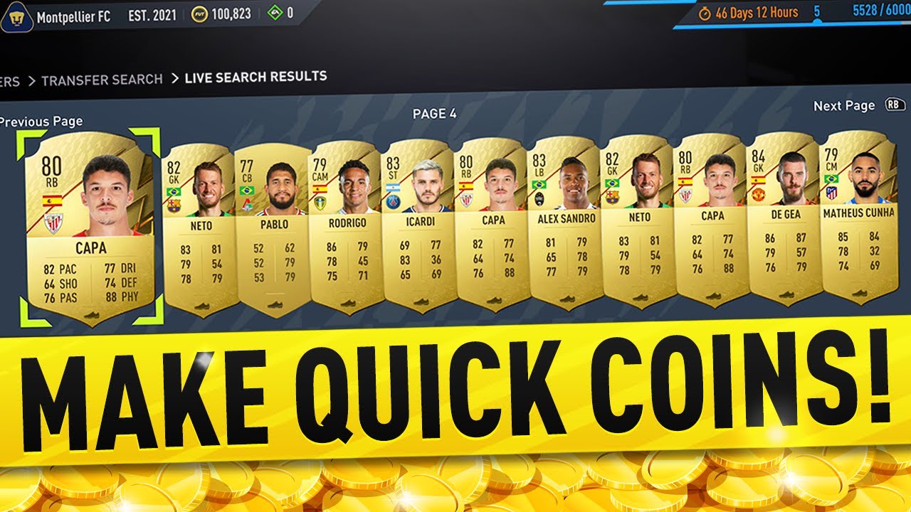 HOW TO MAKE QUICK EASY COINS ON FIFA 22! FIFA 22 TRADING TIPS