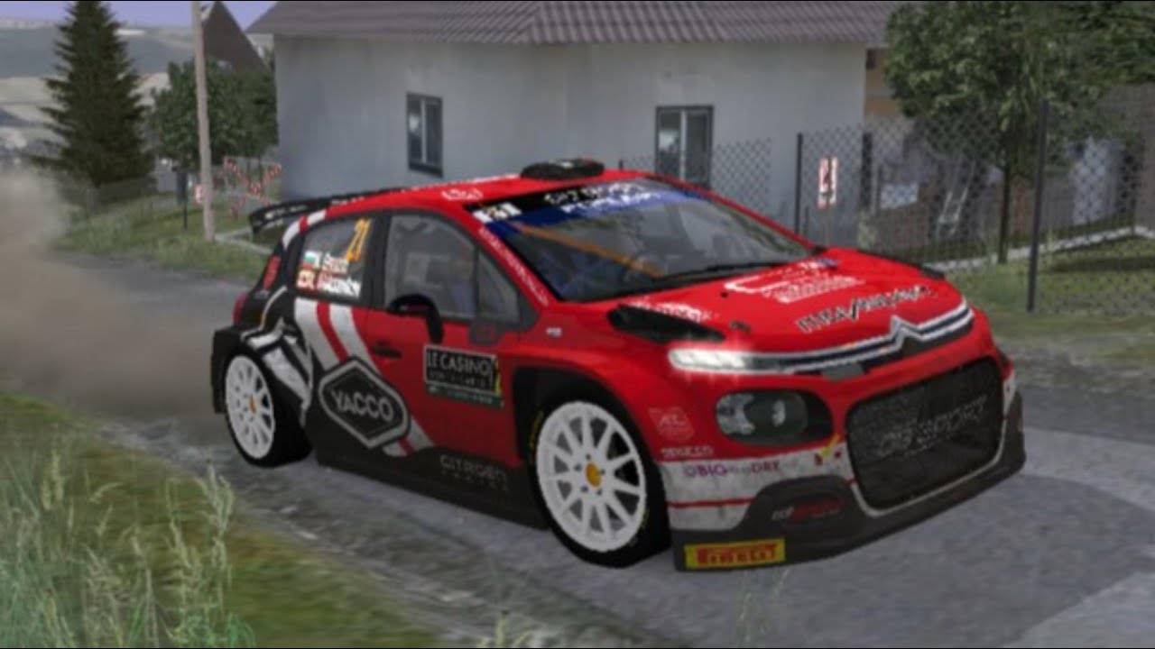 Halenkovice 2018 - 3rd worldwide in Citroën C3 R5 category (RBR)