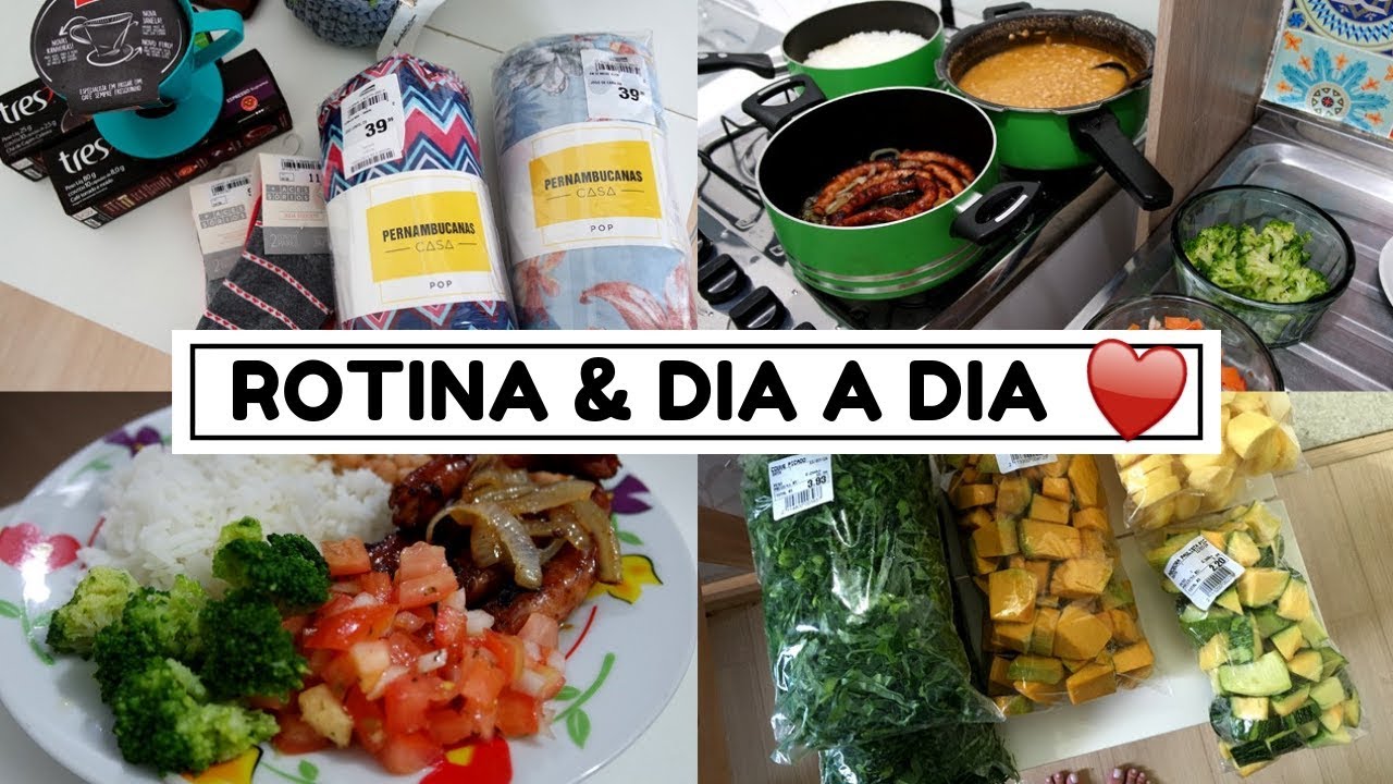 DIA DE FEIRA, JANTINHA SIMPLES, COMPRINHAS E DE VOLTA A ROTINA