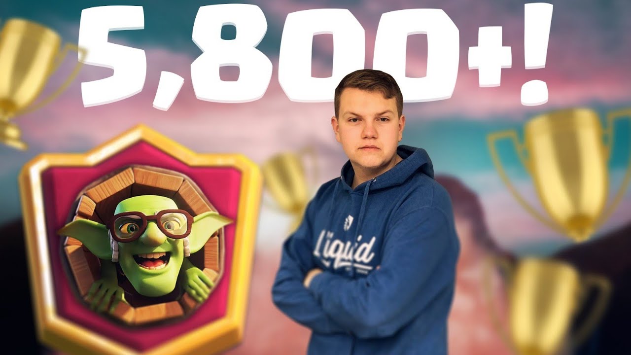 CLASSIC LOG BAIT! 5,800+ LIVE Ladder Gameplay - Clash Royale
