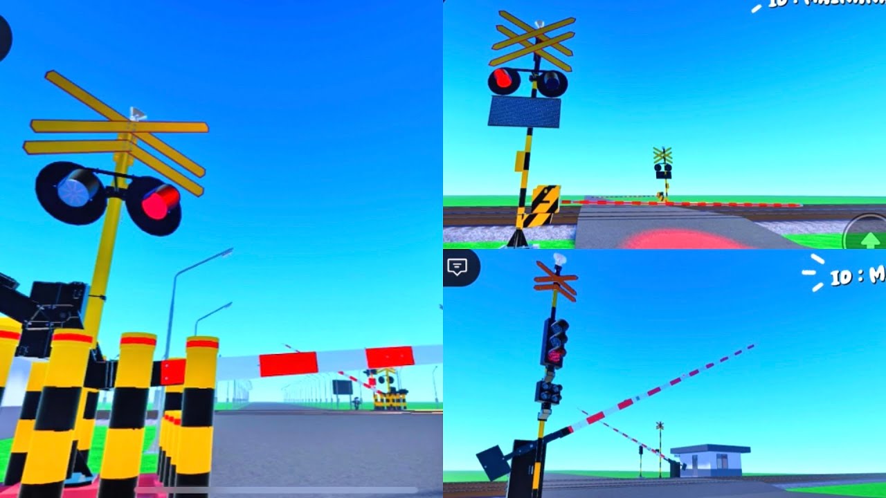 GAME JPL SIMULATOR BARU! MAP : PERLINTASAN KERETA API 9 GAME ROBLOX