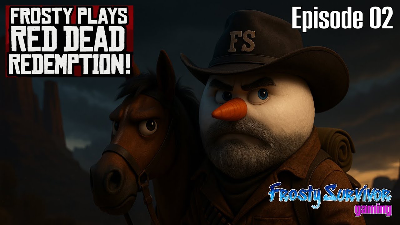 Фрости играет в Red Dead Redemption – Снеговик, жаждущий крови (Эпизод 2)