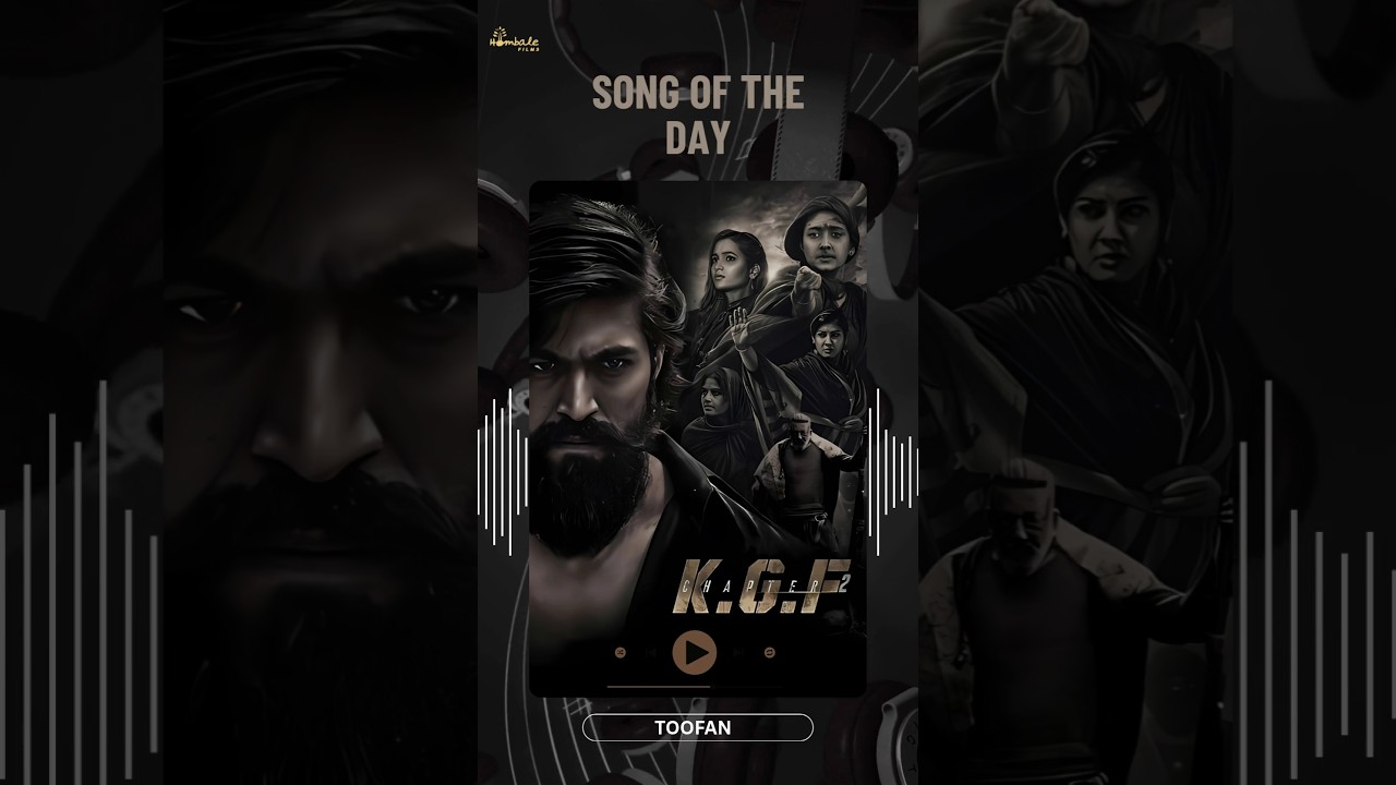 Feel the STORM 🌪 Feel Toofan 🎧 #Yash #KGF #hombalefilms