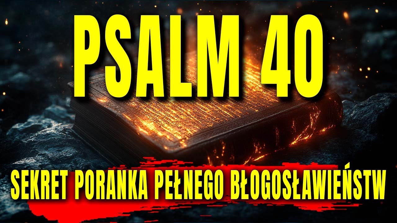 PSALM 40: Modlitwa, Która Rozpocznie Twój Dzień z Mocą i Nadzieją!