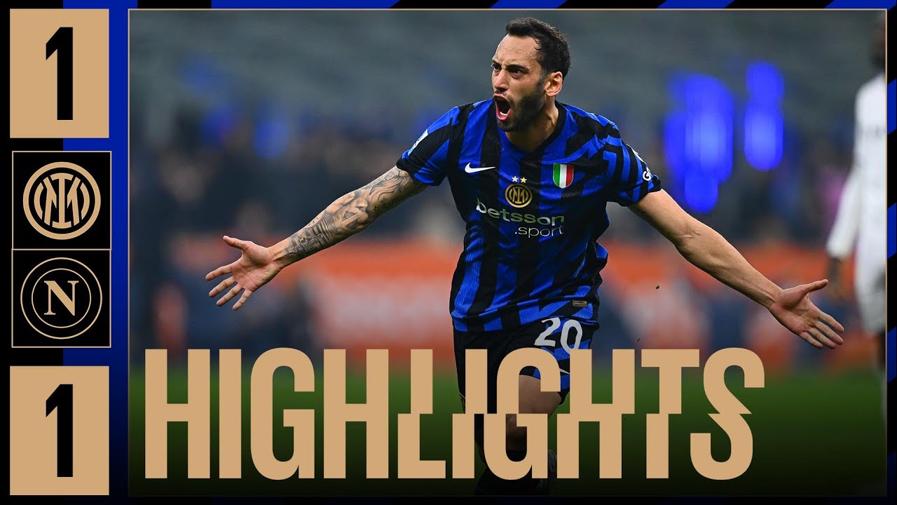 DRAW AT SAN SIRO ⚔️ | INTER 1-1 NAPOLI | SERIE A 24-25 ⚫🔵🇮🇹