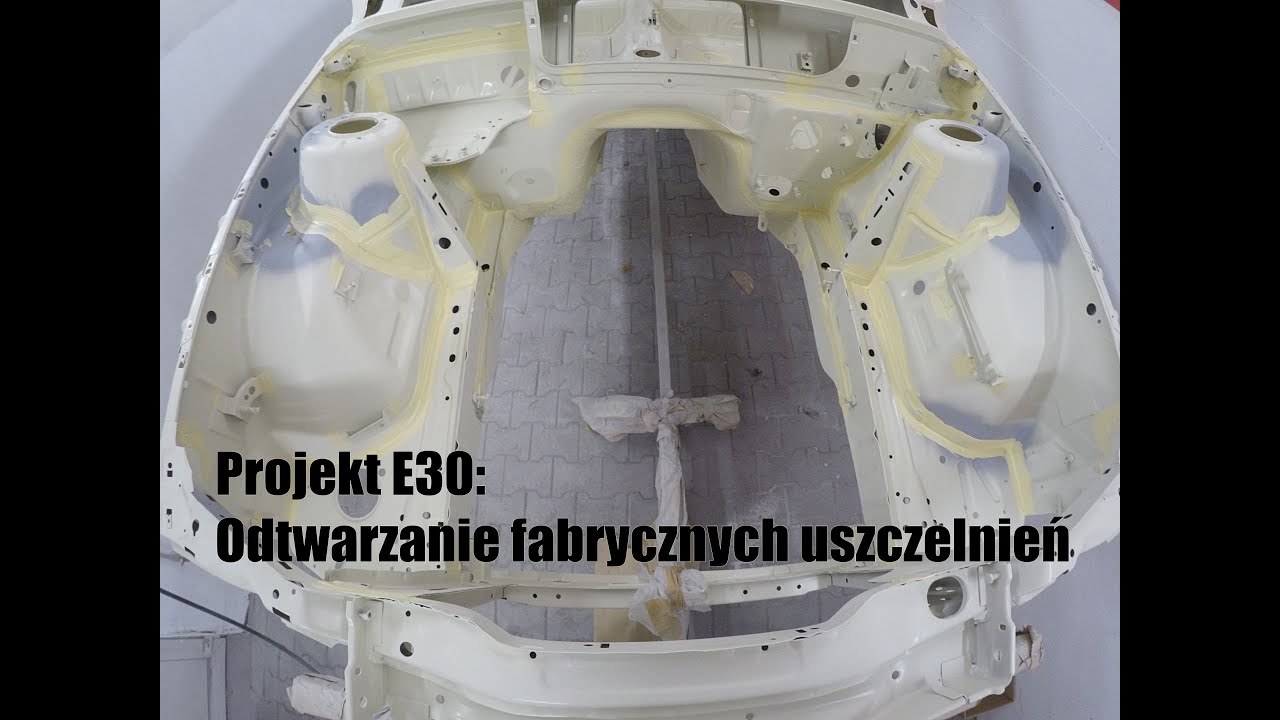 Projekt BMW E30-pędzlowanie