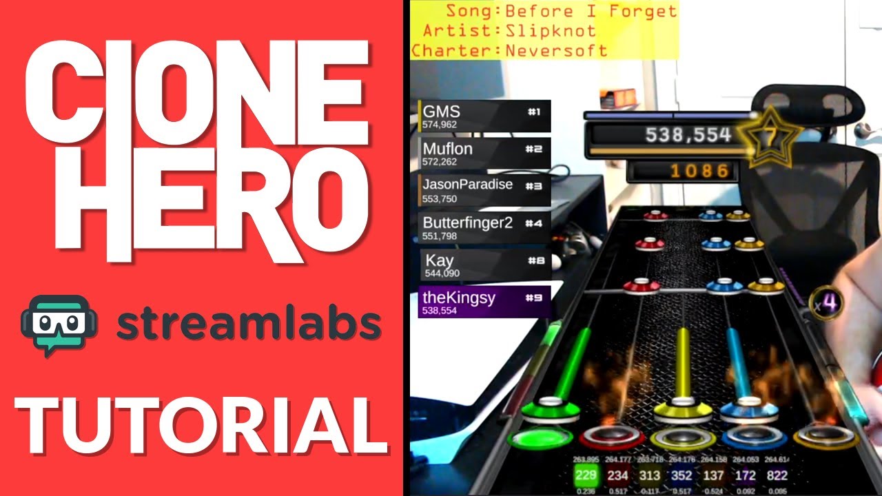 Streaming Tutorial & Tips for Clone Hero (Score Spy) With Streamlabs!
