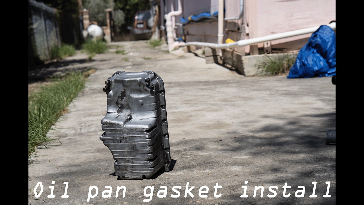 D16Y5 Oil pan gasket replacement
