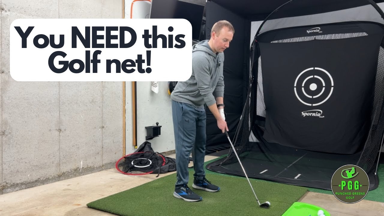You NEED this premium Golf Net to DIAL in your golf game this season! The Spornia SPG-7 Golf Net